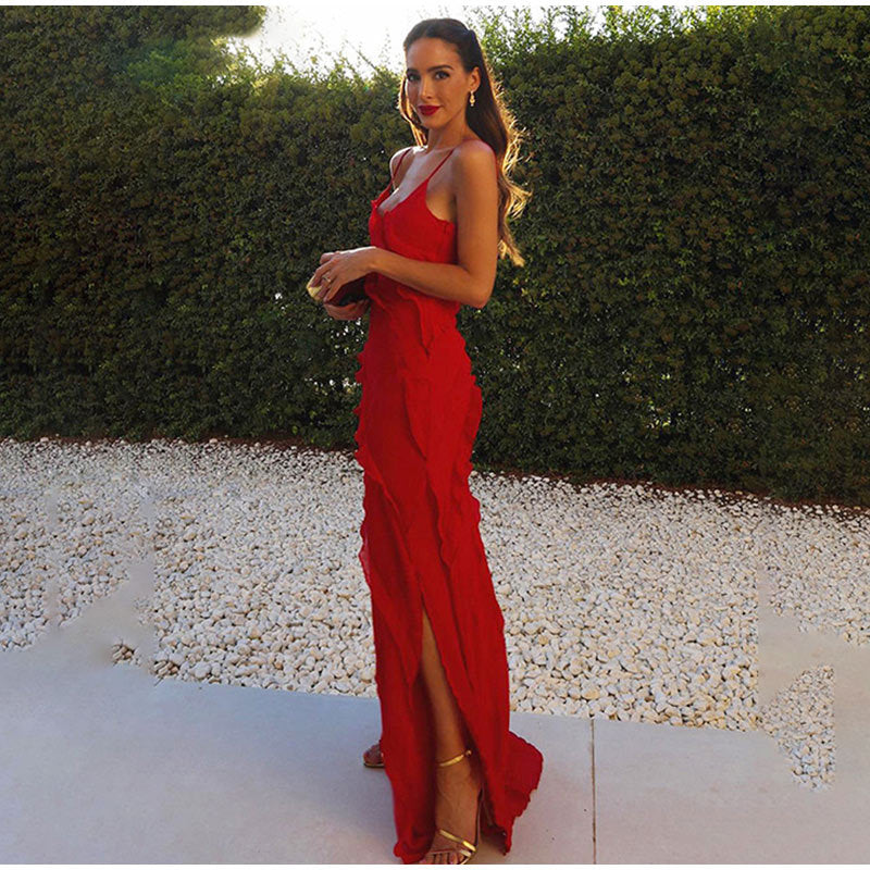 Victoria™ - Ruffled Evening Dress