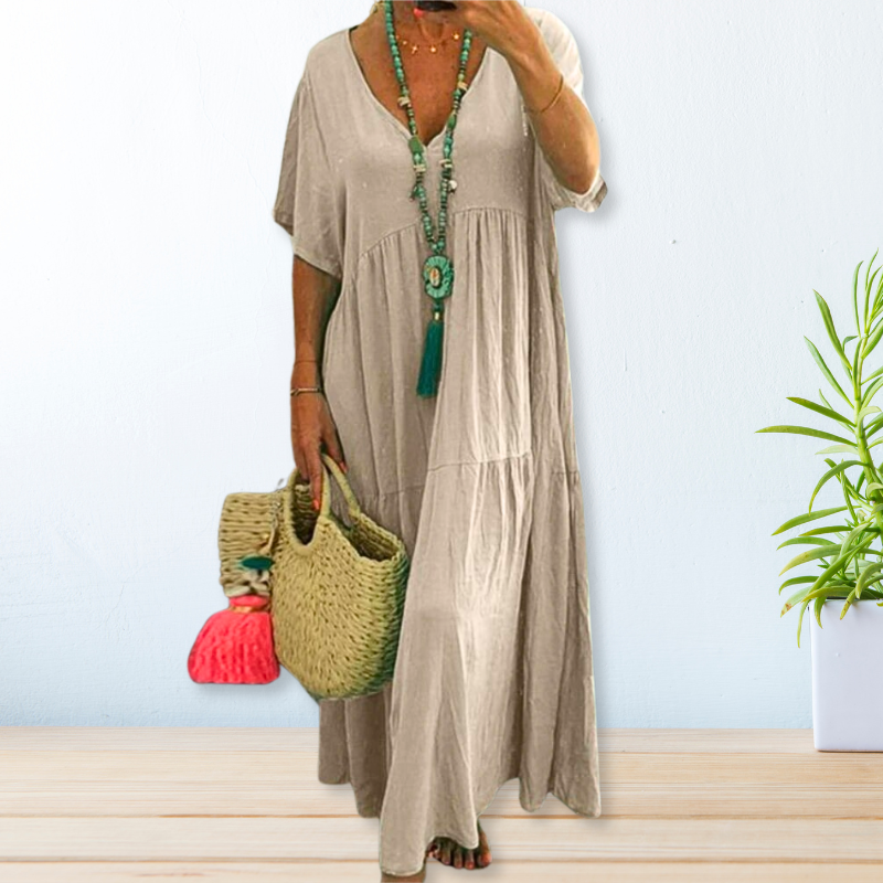 Astrid™ - V-neck Summer Dress