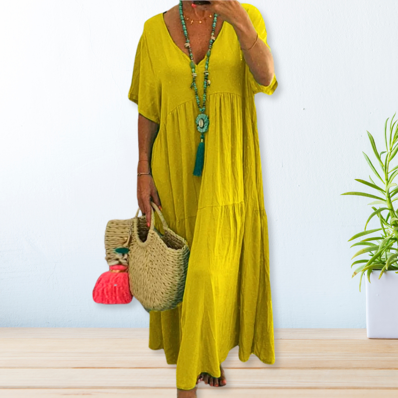 Astrid™ - V-neck Summer Dress
