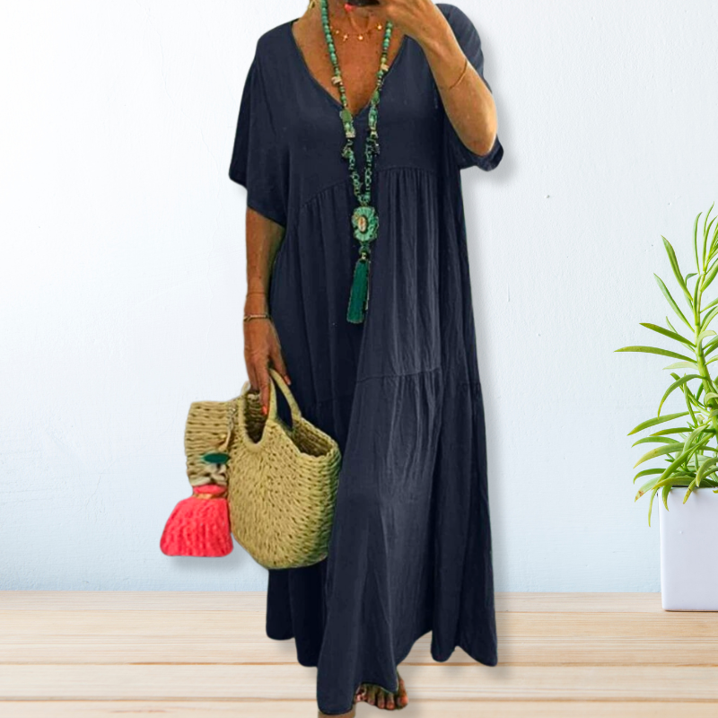 Astrid™ - V-neck Summer Dress