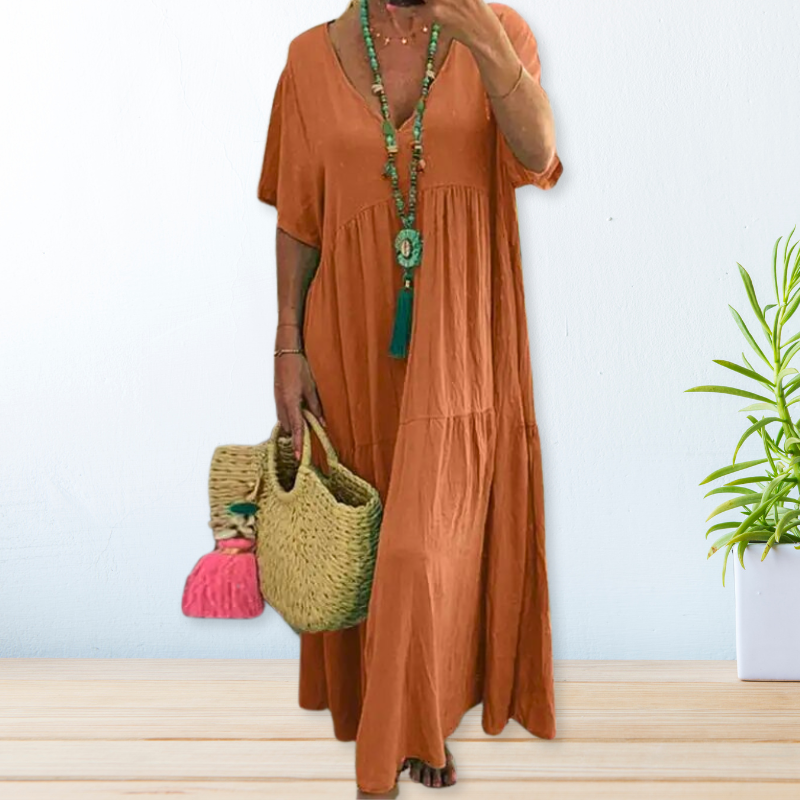 Astrid™ - V-neck Summer Dress