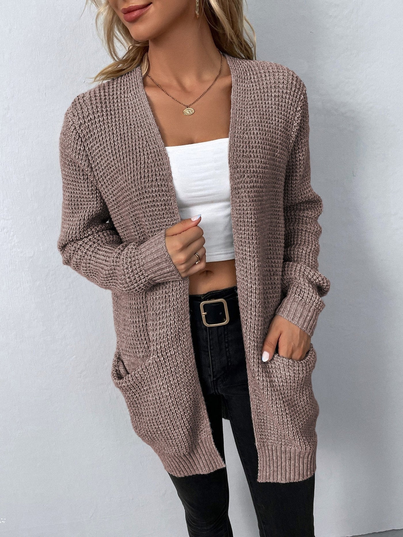 Chloe™ - Sophisticated Cozy Knit Cardigan