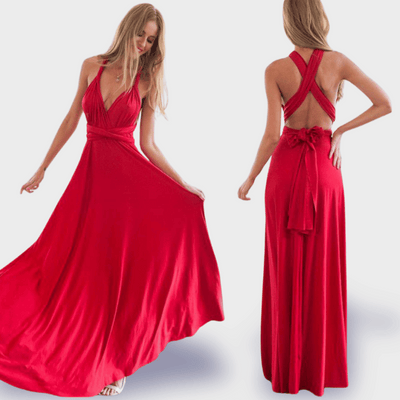 Odessa™ - Elegant Wrap Dress Crafted from Luxurious Fabric for Special Occasions