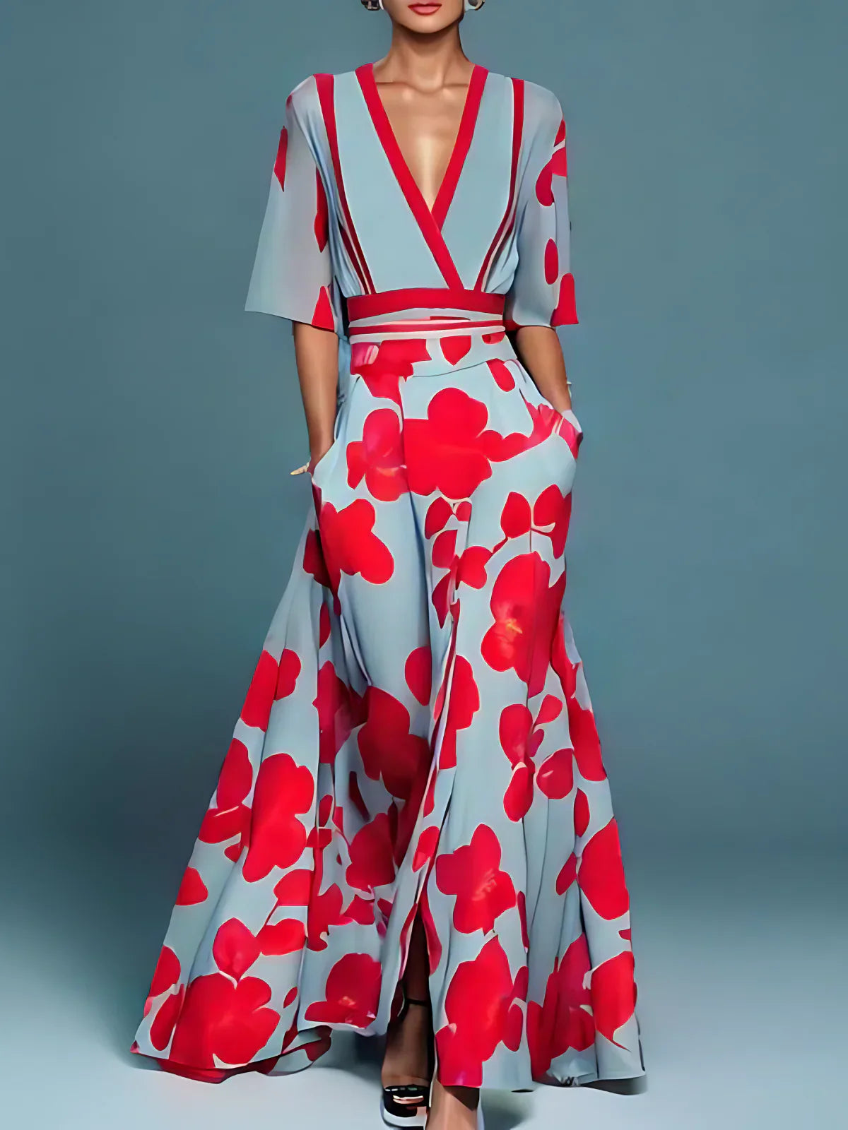 Hannah™ - Elegant Dress with Sleeves