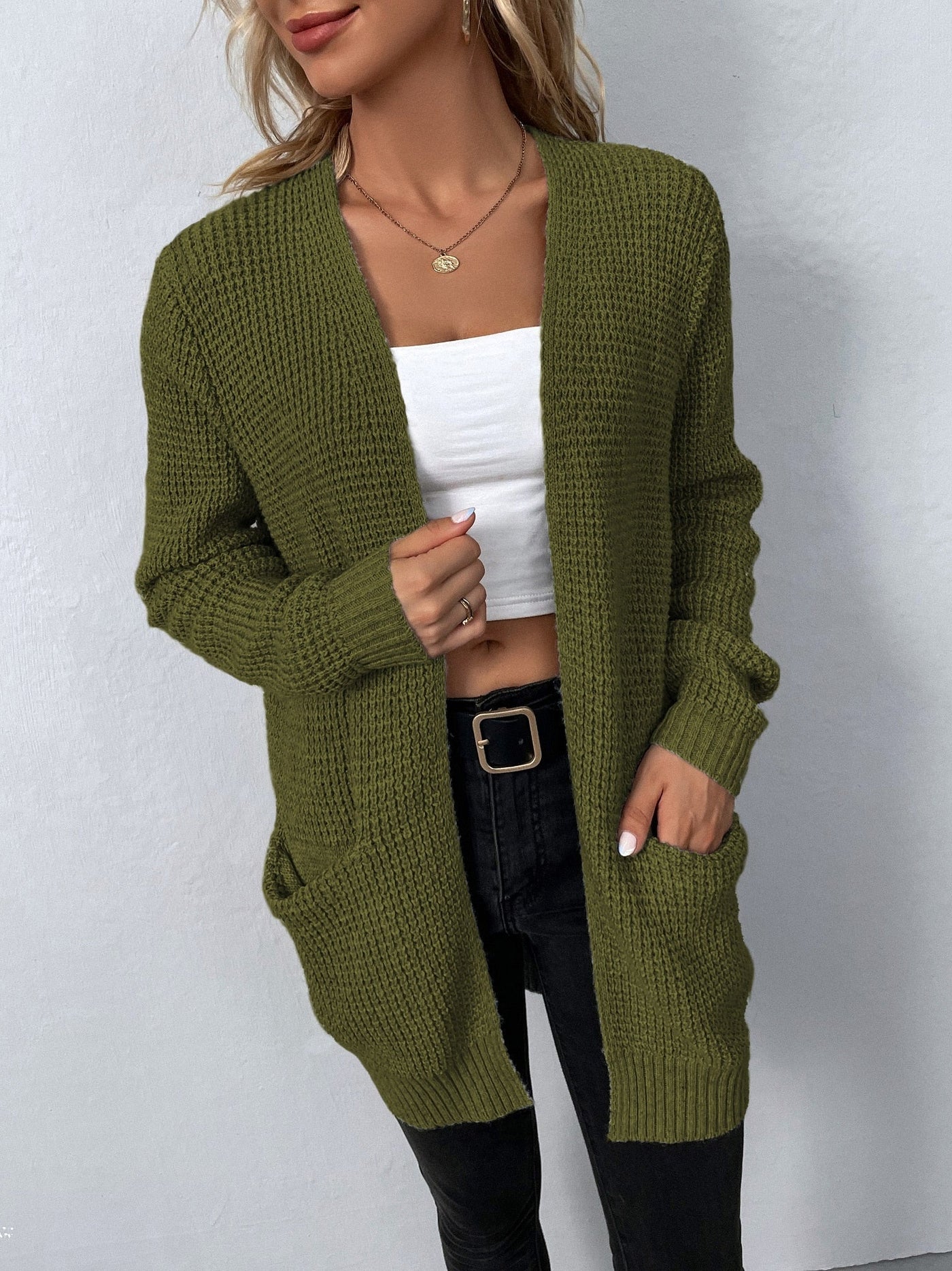 Chloe™ - Sophisticated Cozy Knit Cardigan