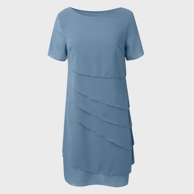Esmeralda™ - Pleated Chiffon Dress