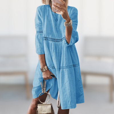 MARGARET™ - Elegant  Embroidered Summer Dress