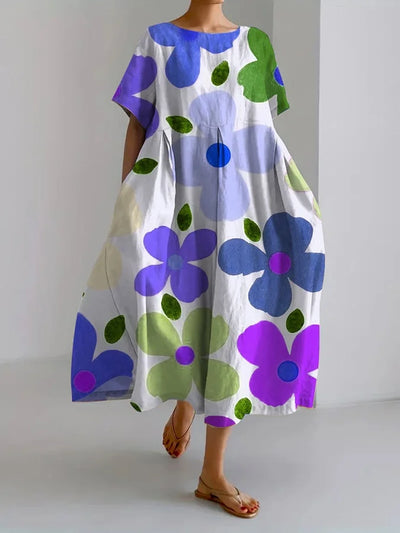 Colette™ - Midi Floral Dress