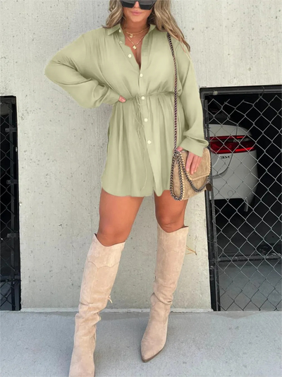 Venus™ - Chic Shirt Dress