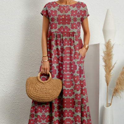 Natalia™ - Elegant floral dress