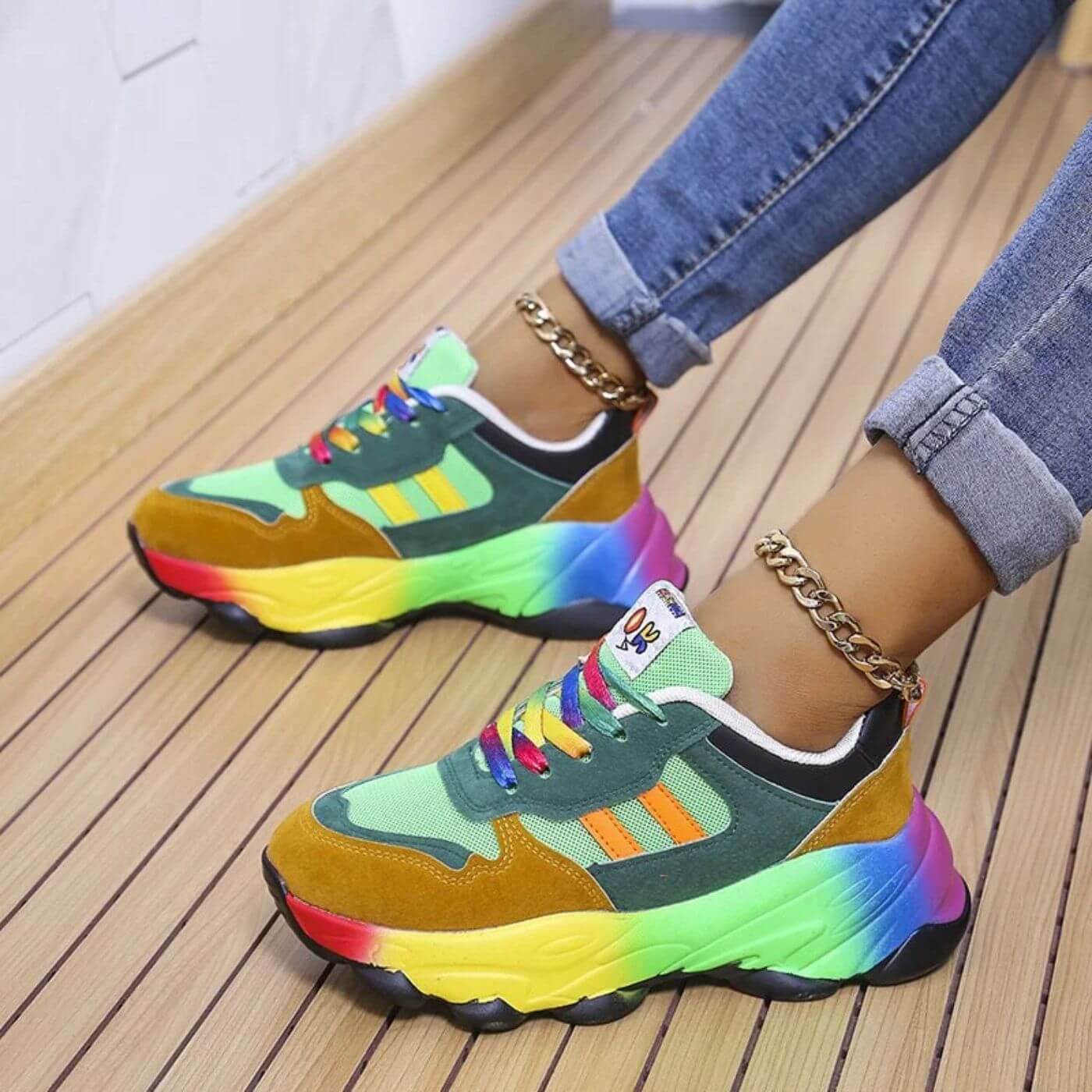 Indigo™ - Colorful Orthopedic Sneakers