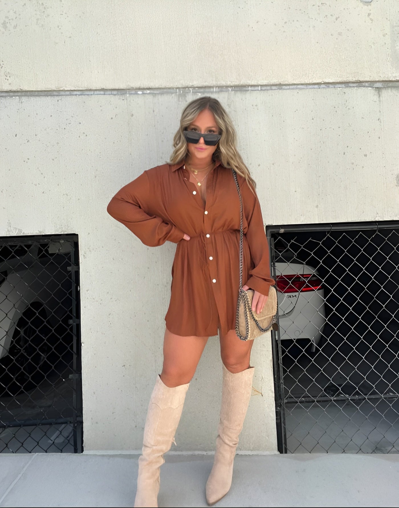 Venus™ - Chic Shirt Dress
