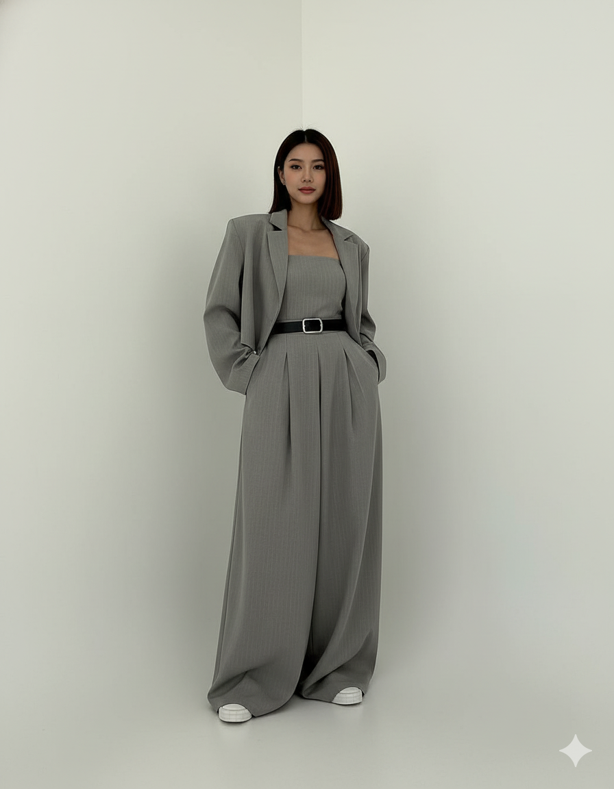 Eclat™ – Elegant Bustier & Jacket Set