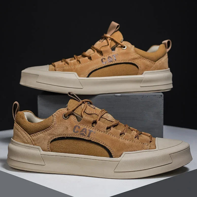 UrbanEdge - Leather Trainers