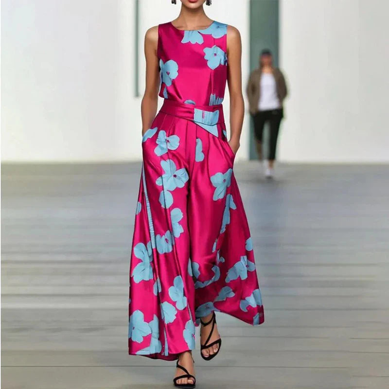 Eloise™ - Elegant Floral Wrap Dress