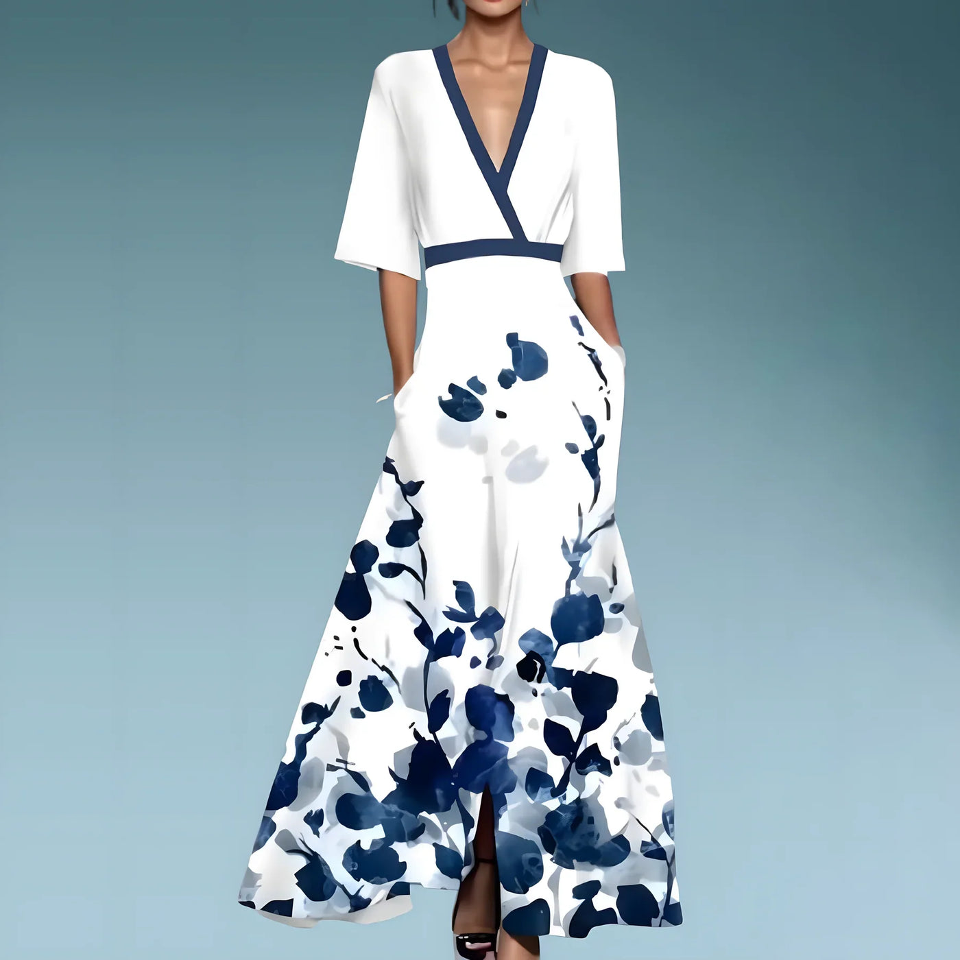Hannah™ - Elegant Dress with Sleeves