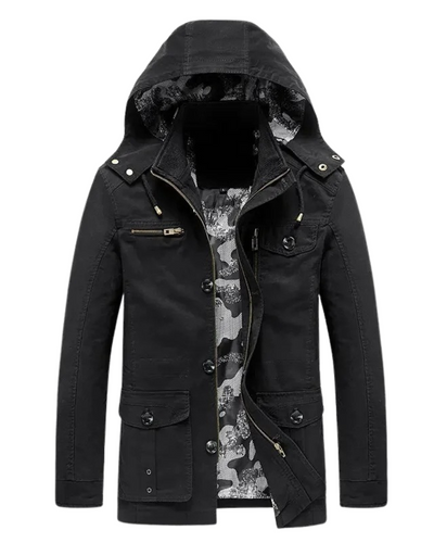 Elegant Multi-Pocket Jacket