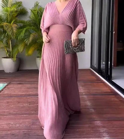 Patrice™ - Refined Pleated Dress