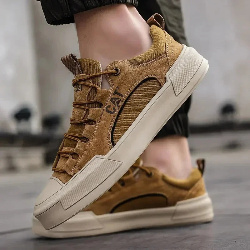 UrbanEdge - Leather Trainers