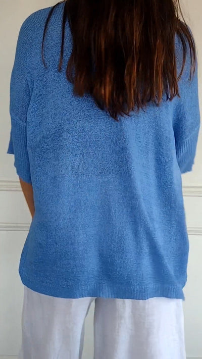 Millie™ - V-neck Knitted Top