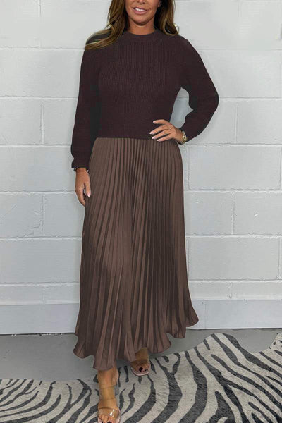 Rachel™ - Jersey Jumpsuit with Pleated Skirt