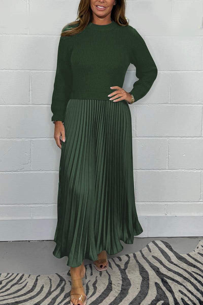 Rachel™ - Jersey Jumpsuit with Pleated Skirt