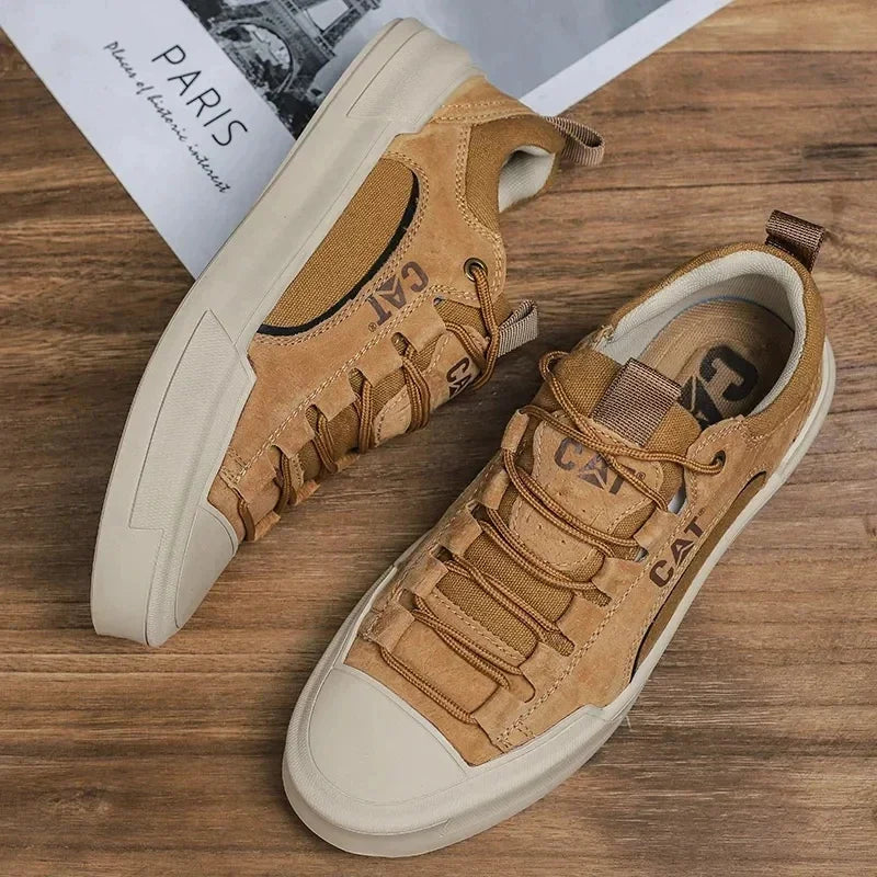 UrbanEdge - Leather Trainers