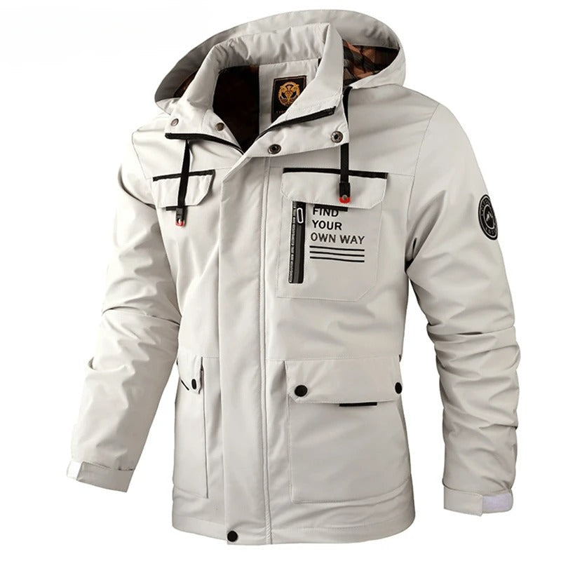 Logan™ - Comfortable Windproof Waterproof Jacket with Multi Pockets