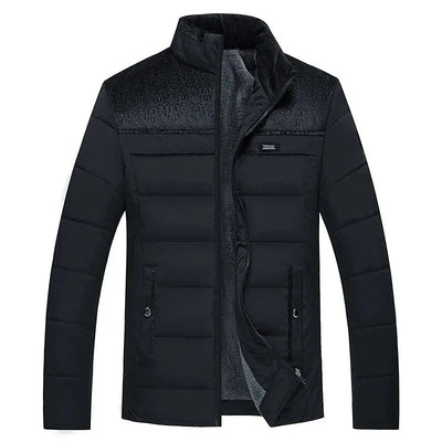 Elegant Padded Windbreaker Jacket