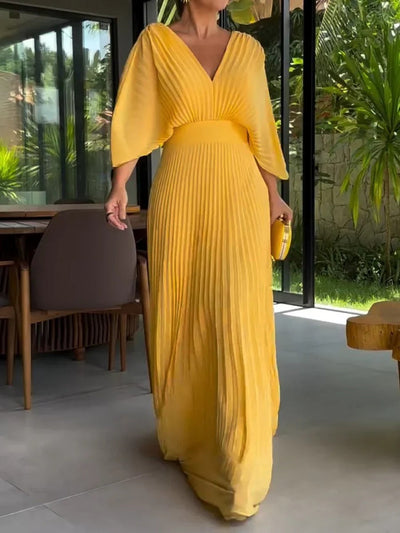 Patrice™ - Refined Pleated Dress