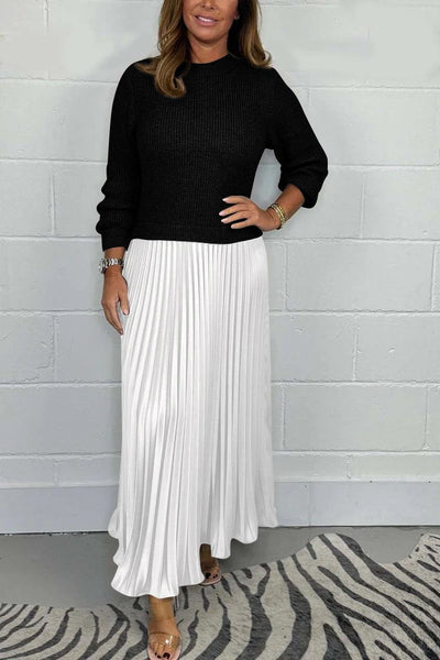 Rachel™ - Jersey Jumpsuit with Pleated Skirt