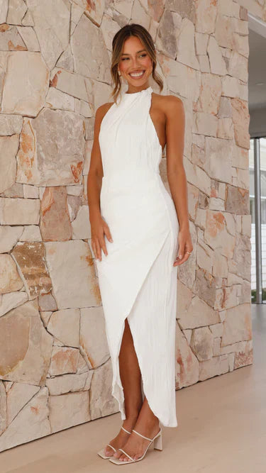 Trina™ - Elegant Pleated Dress