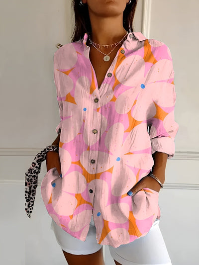 Maja™ – Vintage Floral Print Blouse
