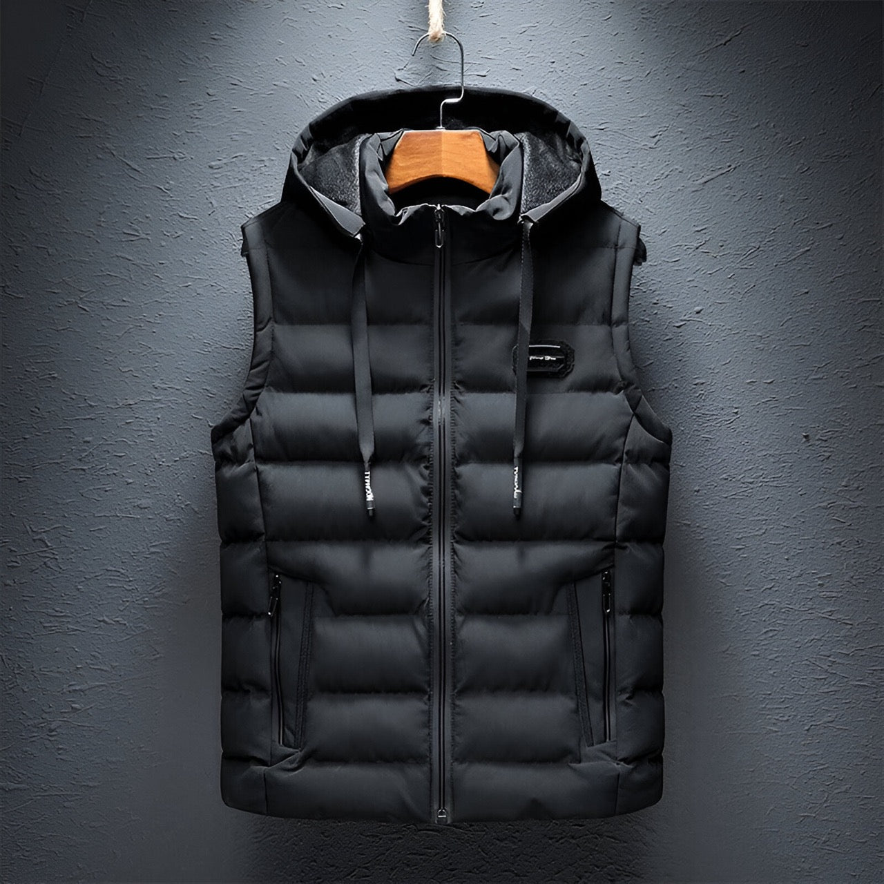Mike™ - Hooded Sleeveless Waistcoat for men