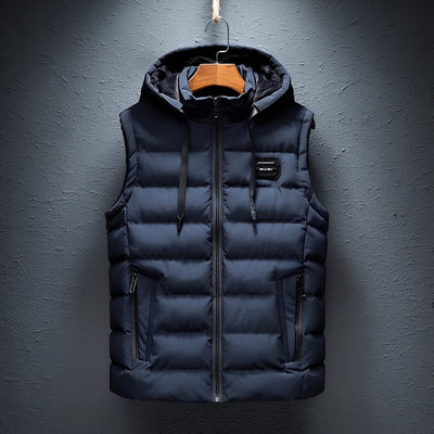 Mike™ - Hooded Sleeveless Waistcoat for men