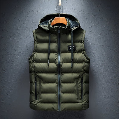 Mike™ - Hooded Sleeveless Waistcoat for men